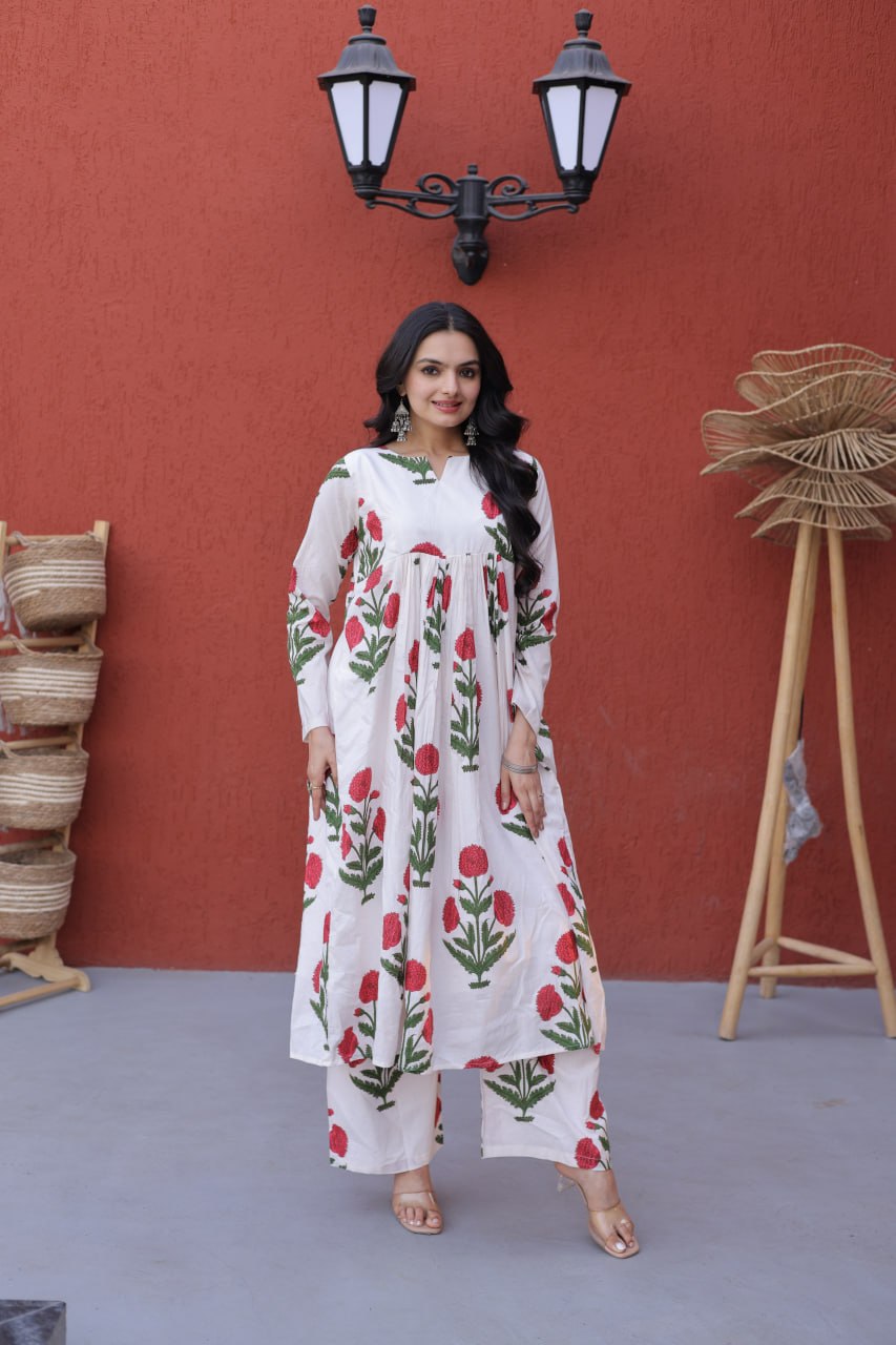 Trending Ethnic Co-ord Set for a Graceful and Stylish Look