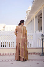 Womenâ€™s Sharara Palazzo Set â€“ Designer Embroidery Look