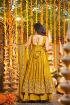 Designer Anarkali Plazzo Suit : Perfect for Festive Celebrations