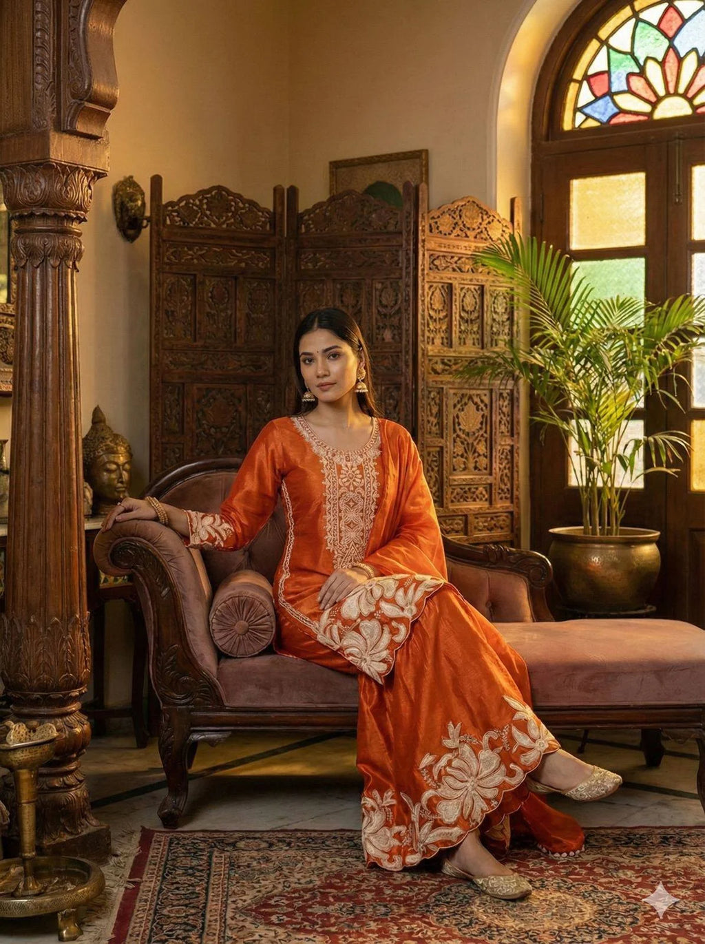 Premium Eid Special Jimmy Choo Top & Sharara Set with Dupatta