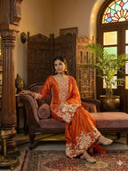 Premium Eid Special Jimmy Choo Top & Sharara Set with Dupatta