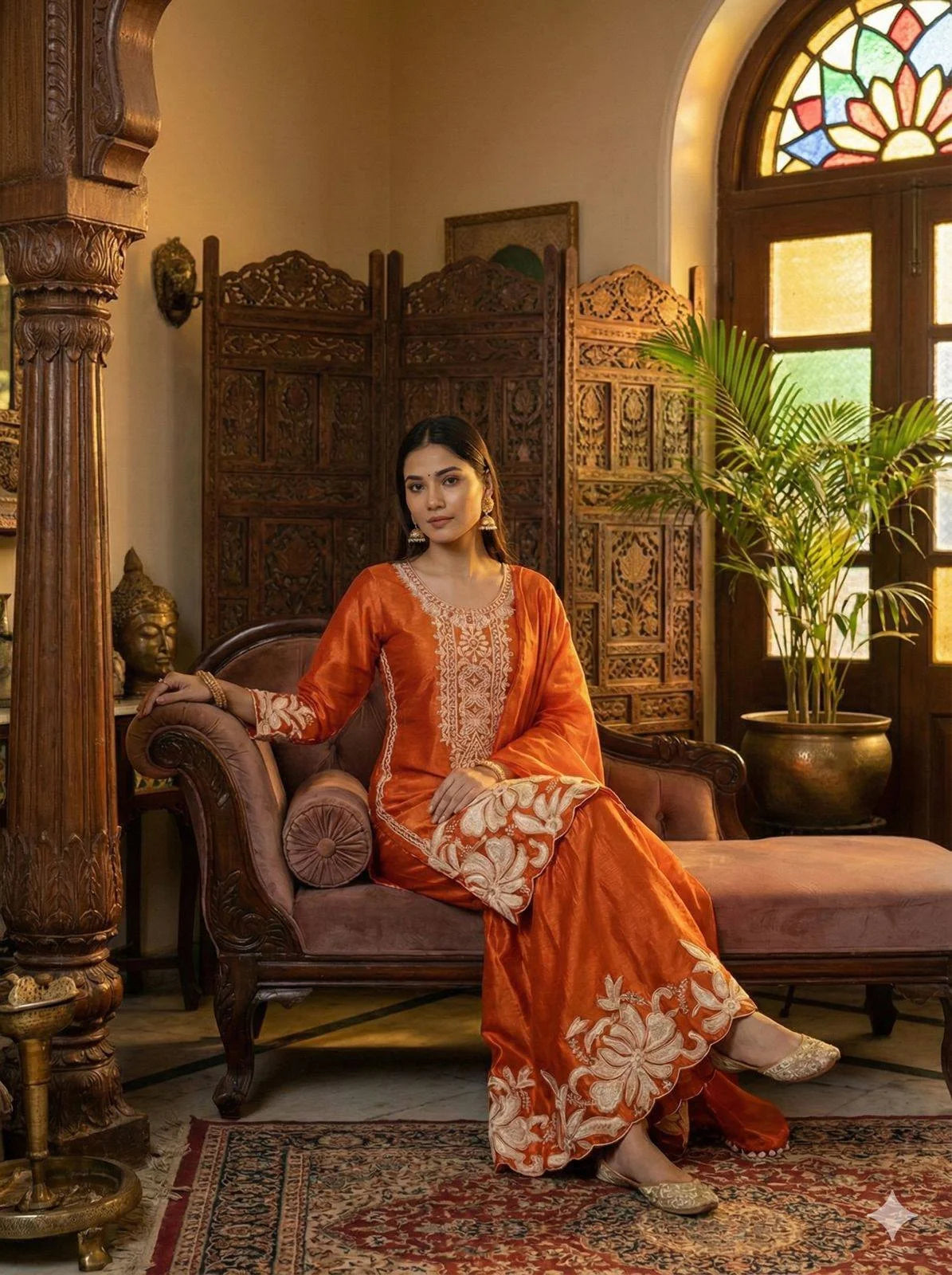 Premium Eid Special Jimmy Choo Top & Sharara Set with Dupatta