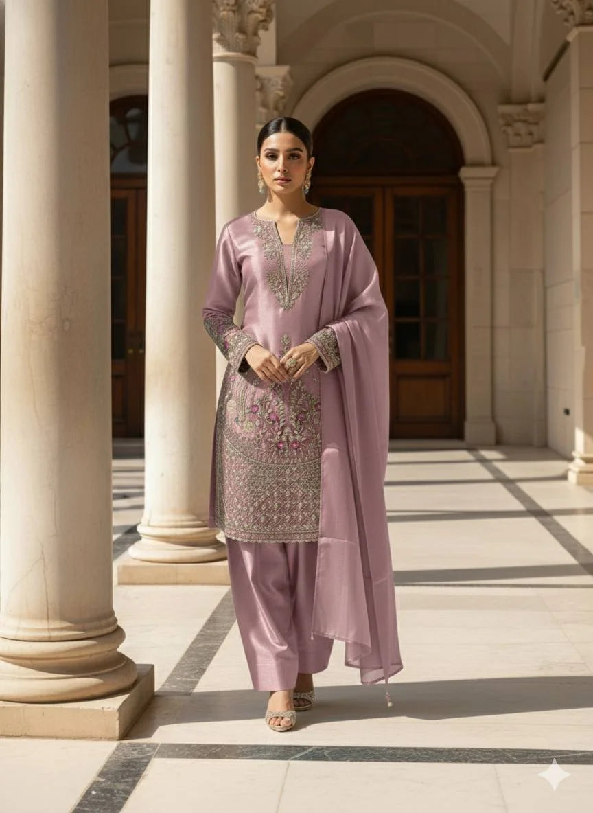 Eid Exclusive Jimmy Choo Embroidered Salwar Suit for Women
