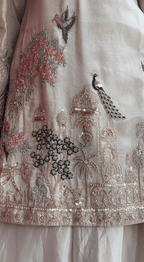 Dreamy Designer Ivory Kurta Palazzo Set for Weddings and Celebrations