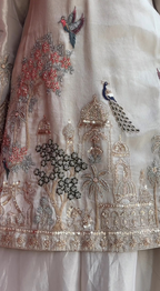 Dreamy Designer Ivory Kurta Sharara Set for Weddings and Celebrations