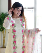 A graceful pick for a simple yet pretty look with Ethnic Cotton Kurti