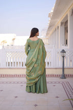 Trending Olive Green Kurti Sharara Designed for Modern Royalty Looks