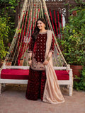 Designer Heavy Velvet Palazzo Set - Embroidered Party Wear with Dupatta