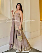 Designer Pastel Kurti Sharara Set â€“ Wedding & Party Special
