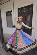 Cotton Printed Lehenga Choli with Mirror Work â€“ Navratri Special