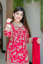 Karwa Chauth &amp; Wedding Ready Topâ€“Palazzo Outfit