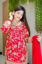 Karwa Chauth &amp; Wedding Ready Topâ€“Palazzo Outfit