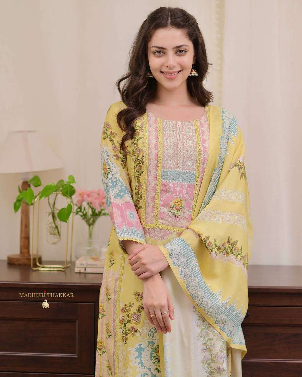 The perfect blend of comfort and couture in muslin charm