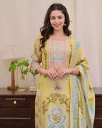 The perfect blend of comfort and couture in muslin charm