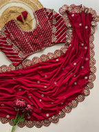 Regal Drapes: Designer Sarees for Diwali & Wedding Celebrations
