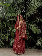 Perfect for festive wear Georgette Top, Palazzo and Dupatta