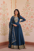 Rama Georgette Gown with Sequins Detailing â€“ Shine Bright This Diwali