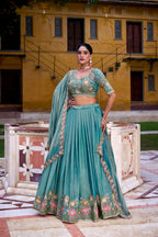Designer Wedding Lehenga 2025 – Soft Pastels & Royal Embroidery