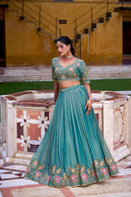 Designer Wedding Lehenga 2025 – Soft Pastels & Royal Embroidery