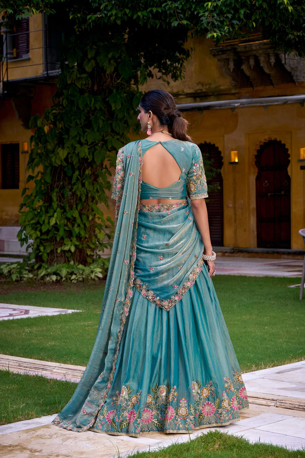 Designer Wedding Lehenga 2025 – Soft Pastels & Royal Embroidery
