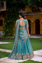 Designer Wedding Lehenga 2025 – Soft Pastels & Royal Embroidery