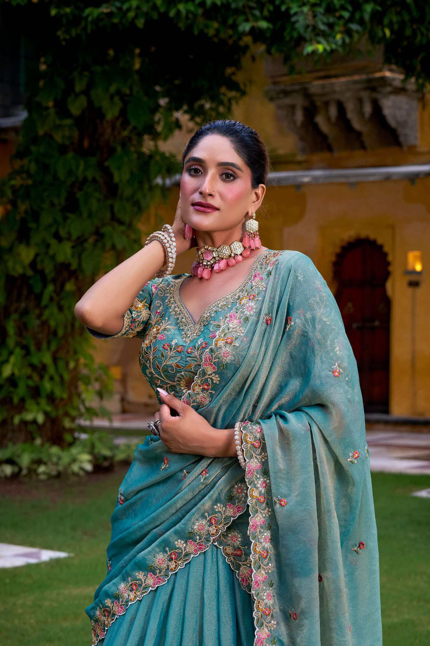 Designer Wedding Lehenga 2025 – Soft Pastels & Royal Embroidery