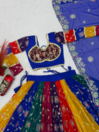 Navratri Special Vintage Chaniya Choli with Mirror Work & Dupatta