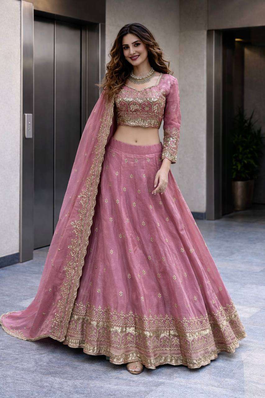 Occasion Ready Fandy Silk Lehenga Choli with Rich Embroidery